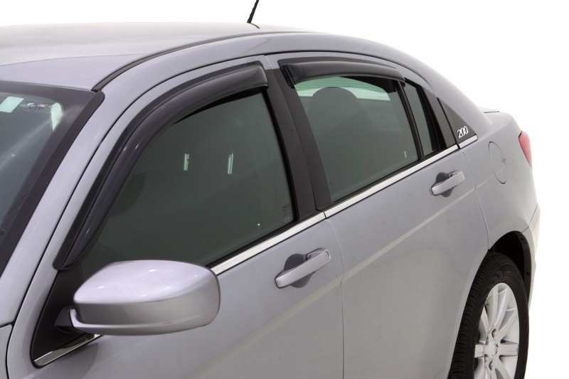 AVS 94458 07-10 Chrysler Sebring Ventvisor Outside Mount Window Deflectors 4pc - Smoke - Image 2