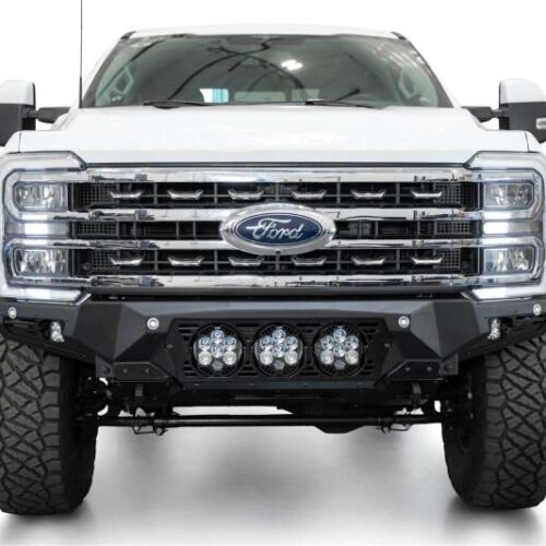 Addictive Desert Designs F810014100103 2023+ Ford F-250/F-350 Bomber Front Bumper (w/ 3 Baja Designs LP6 Mounts) - Image 7