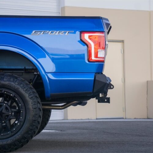 Addictive Desert Designs R181231280103 15-18 Ford F-150 Stealth Fighter Rear Bumper w/ Backup Sensor Cutout - Image 4
