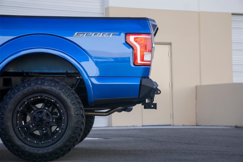 Addictive Desert Designs R181231280103 15-18 Ford F-150 Stealth Fighter Rear Bumper w/ Backup Sensor Cutout - Image 4