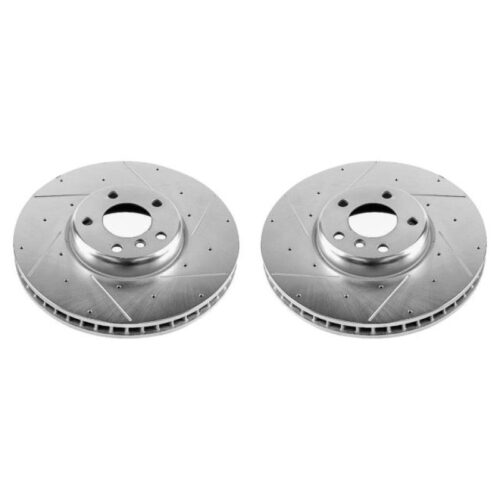 Power Stop 10-17 BMW 535i GT Front Evolution Drilled & Slotted Rotors - Pair
