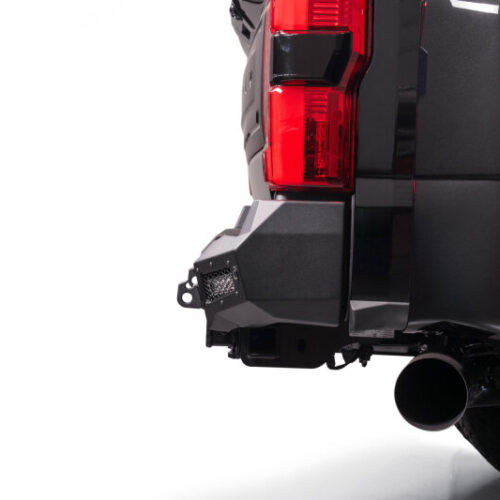 Alternative view of Addictive Desert Designs 23-26 Ford F250/F350/F450 SD HoneyBadger Rear Bumper - Hammer Black
