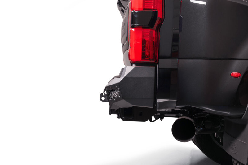 Addictive Desert Designs 23-26 Ford F250/F350/F450 SD HoneyBadger Rear Bumper - Hammer Black - Image 2