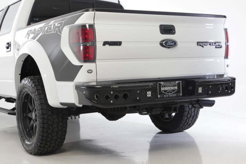 Addictive Desert Designs 10-14 Ford F-150 Raptor Venom Rear Bumper w/ Backup Sensor Cutouts - Image 8