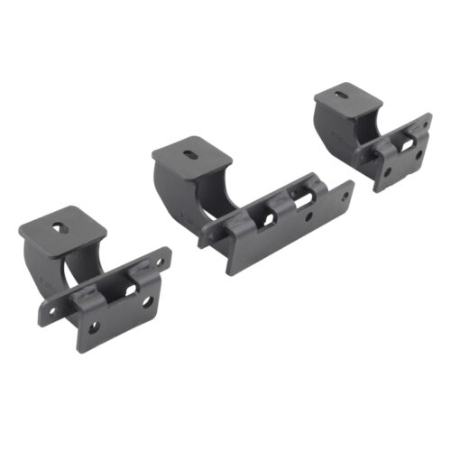 Go Rhino D64506BTK 18-20 Jeep Wrangler JLU Brackets for Dominator Extreme SideSteps