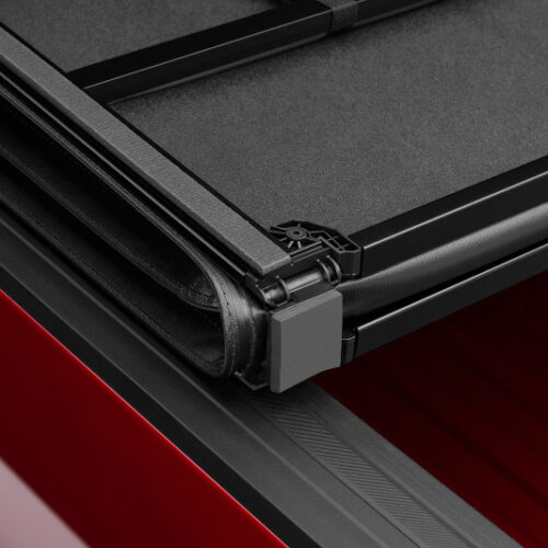 Lund 969352 99-17 Ford F-250 Super Duty Styleside (6.8ft. Bed) Hard Fold Tonneau Cover - Black - Image 10