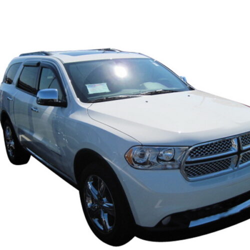 Alternative view of AVS 11-18 Dodge Durango Ventvisor Outside Mount Window Deflectors 4pc - Smoke