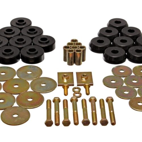 Energy Suspension 3.4166G Body Mount Set Exc. Convertible - Black - Image 5