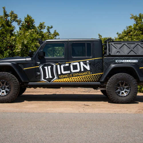 Alternative view of ICON K22102 20-23 Jeep Gladiator 2in Stage 2 Suspension System