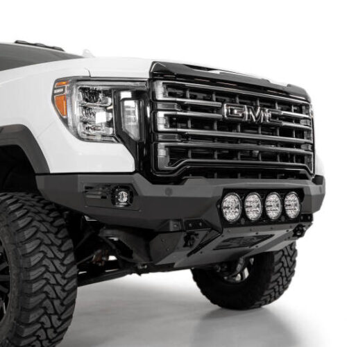 Addictive Desert Designs 20-23 GMC Sierra 2500/3500 Bomber Front Bumper - Black - Image 3