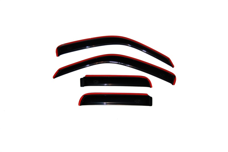 AVS 194428 02-07 Jeep Liberty Ventvisor In-Channel Front & Rear Window Deflectors 4pc - Smoke
