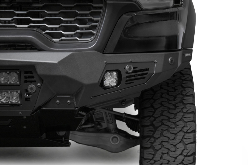 Addictive Desert Designs 25+ RAM 1500 RHO Bomber Front Bumper (20 Inch Lights) - Image 5