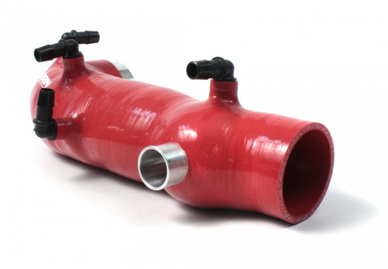 PERRIN 02-07 Subaru WRX / 04-21 STI / 04-08 Forester XT Turbo Inlet Hose - Red - Image 3