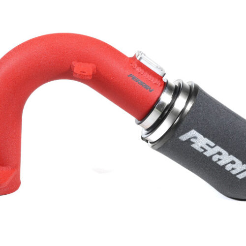 Alternative view of PERRIN 15-21 Subaru WRX Cold-Air Intake w/Heatshield - Red