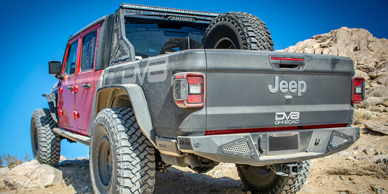 DV8 Offroad SRGL-01 2019+ Jeep Gladiator Bedside Sliders - Image 8