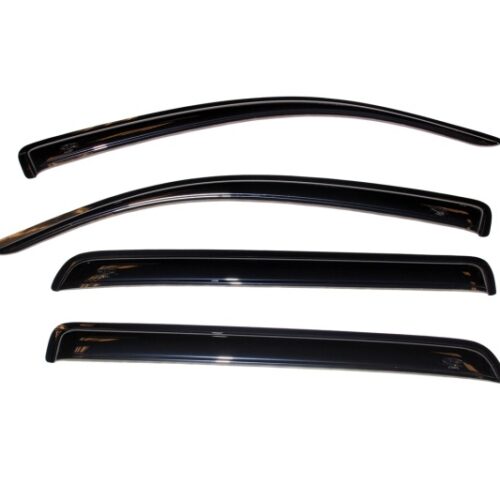 AVS 94309 07-18 Toyota Tundra Crewmax Ventvisor Outside Mount Window Deflectors 4pc - Smoke