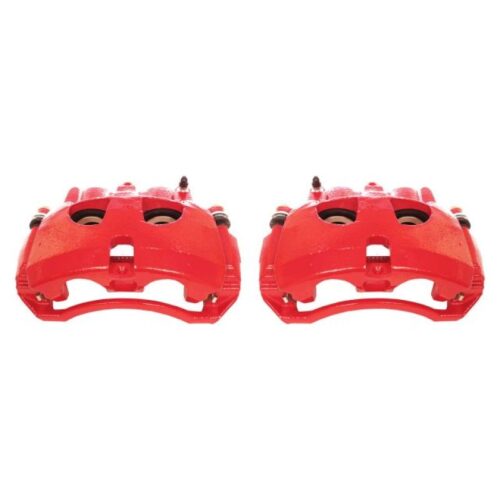 Power Stop 09-10 Dodge Ram 2500 Front Red Calipers w/Brackets - Pair