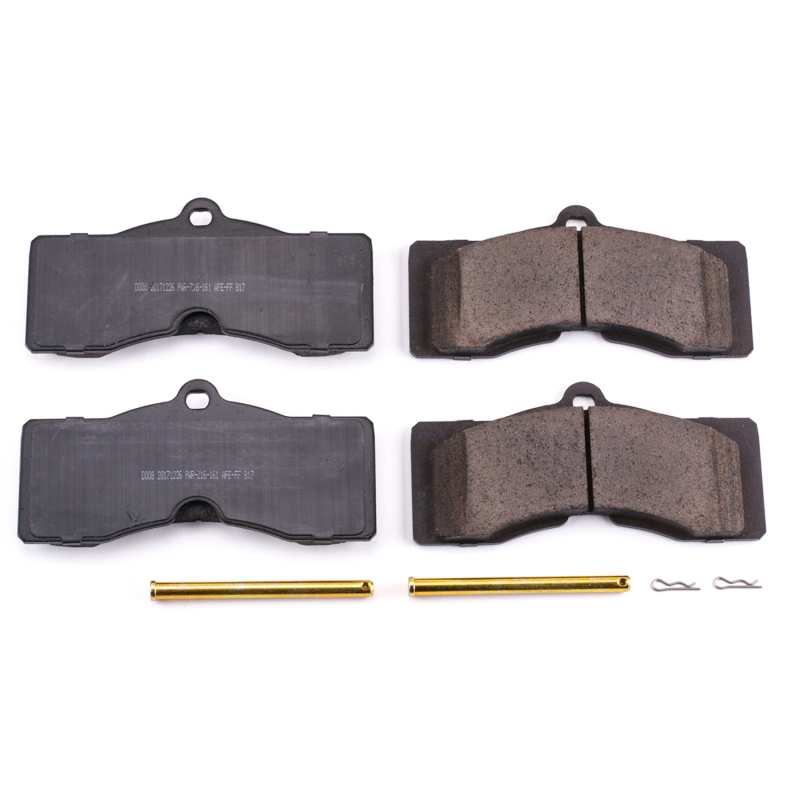 Power Stop 1969 Chevrolet Camaro Front or Rear Z17 Evolution Ceramic Brake Pads w/Hardware - Image 2