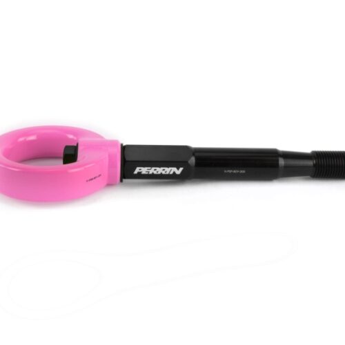 Alternative view of PERRIN 15-17 Subaru WRX & STI / 13-17 Crosstrek / 12-16 Impreza Tow Hook Kit (Front) - Hyper Pink