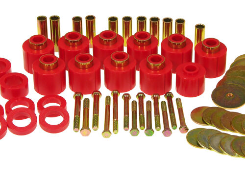 Prothane 80-86 Jeep CJ5/7 Body Mount - Red