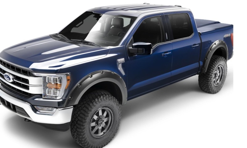 Bushwacker 2021 Ford F-150 (Excl. Lightning) Pocket Style Flares 4pc - Black - Image 4