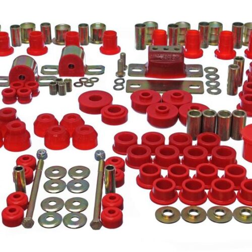 Energy Suspension 3.18123R 63-82 Chevrolet Corvette Red Hyper-flex Master Bushing Set - Image 3