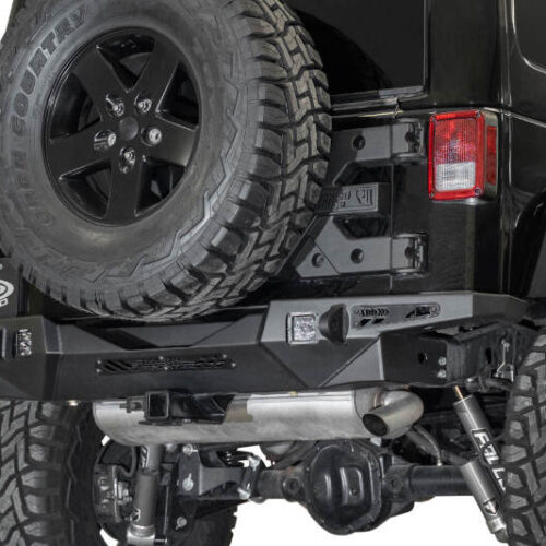 Alternative view of Addictive Desert Designs R951271280103 17-18 Jeep JK Stealth Fighter HD Rear Bumper