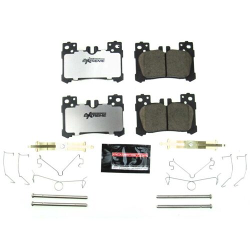 Power Stop 2018 Lexus LC500 Rear Z26 Extreme Street Brake Pads w/Hardware - Image 2