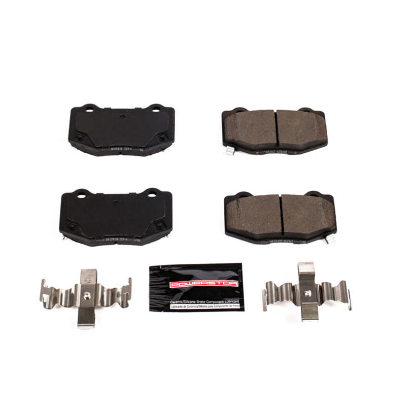 Power Stop 16-19 Cadillac ATS Rear Z23 Evolution Sport Brake Pads w/Hardware - Image 3