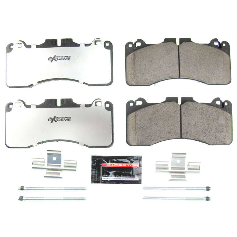 Power Stop 16-18 Lexus GS F Front Z26 Extreme Street Brake Pads w/Hardware - Image 2