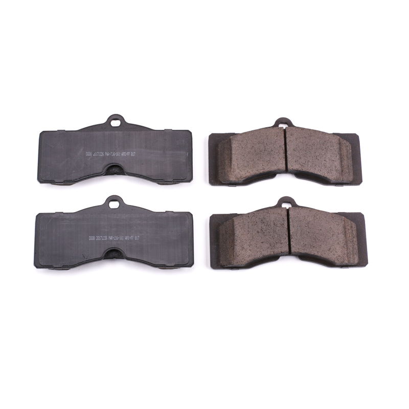 Power Stop 1969 Chevrolet Camaro Front or Rear Z16 Evolution Ceramic Brake Pads - Image 2