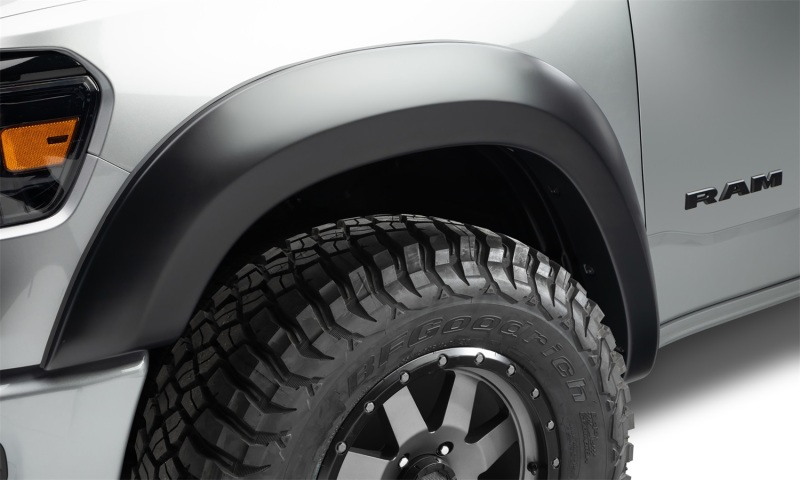 Bushwacker 50926-02 19-22 Ram 1500 (Excl. Rebel/TRX) 67.4 & 76.3in Bed Extend-A-Fender Flares 4pc - Smth Blk - Image 2