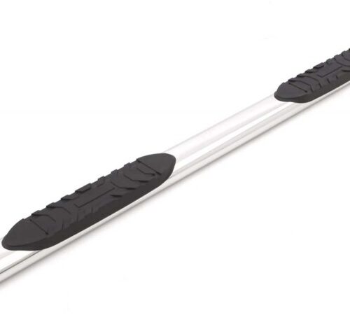 Lund 23910561 07-17 Chevy Silverado 1500 Crew Cab 5in. Oval Straight SS Nerf Bars - Polished - Image 3
