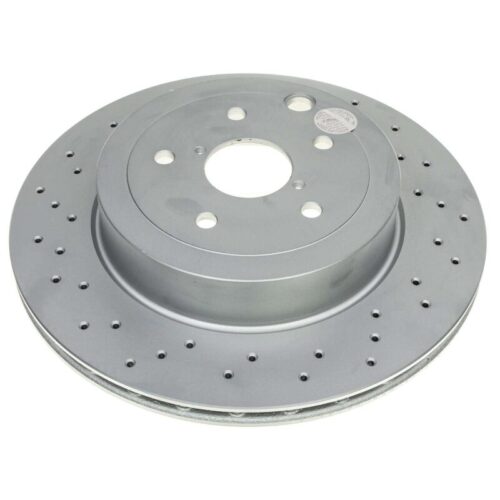 Power Stop 18-20 Subaru WRX STI Rear Evolution Coated Rotor - Image 2