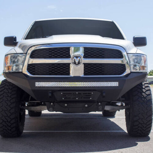 Addictive Desert Designs F501192770103 13-18 Dodge RAM 1500 Stealth Fighter Front Bumper - Image 10