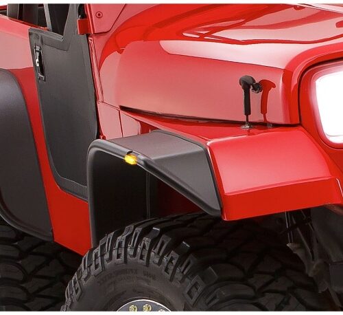 Bushwacker 10924-07 87-95 Jeep Wrangler Flat Style Flares 4pc Excludes Renegade - Black - Image 5