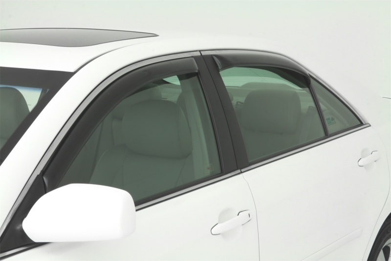 AVS 194425 07-11 Toyota Camry Ventvisor In-Channel Front & Rear Window Deflectors 4pc - Smoke - Image 2
