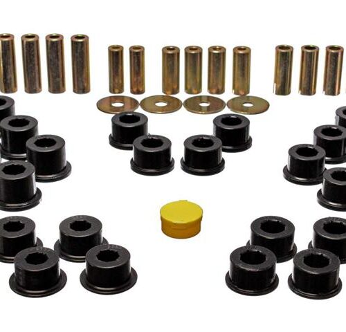 Energy Suspension 11.3106G 90-97 Mazda Miata Black Rear Control Arm Bushing Set - Image 4