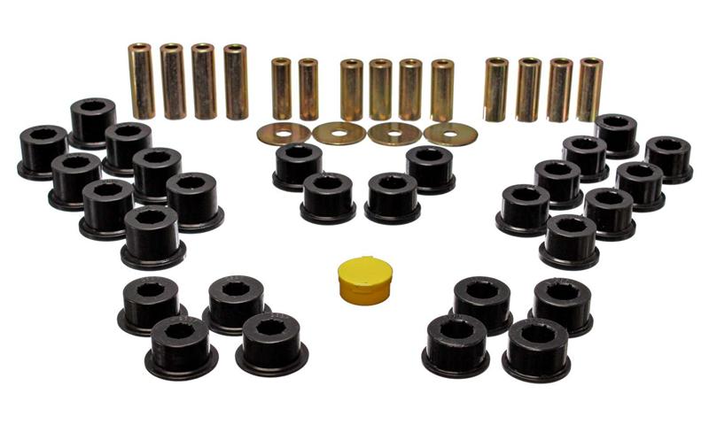 Energy Suspension 11.3106G 90-97 Mazda Miata Black Rear Control Arm Bushing Set - Image 4