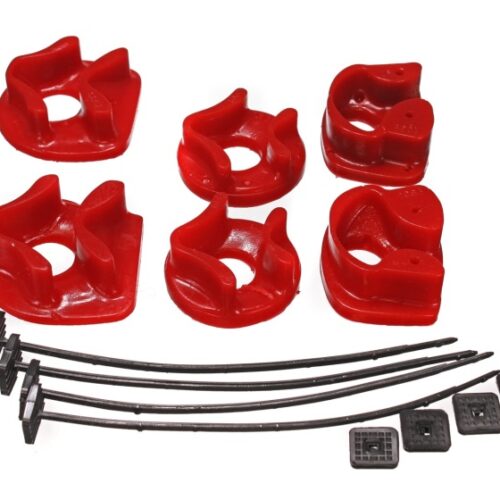 Energy Suspension 16.1109R 90-93 Acura Integra Red Motor Mount Inserts (2 Torque Mount Positions)