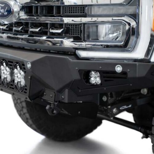 Addictive Desert Designs F810014100103 2023+ Ford F-250/F-350 Bomber Front Bumper (w/ 3 Baja Designs LP6 Mounts) - Image 9