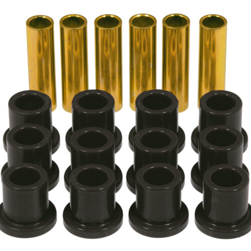 Prothane 6-1001-BL 57-72 Ford F100/F150 Rear Spring & Shackle Bushings - Black