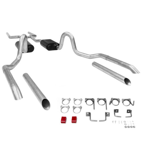 Flowmaster 64-72 GM A-BODY 2.5 in. American Thunder Crossmember-Back Exhaust System - Image 2