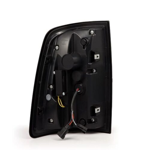 Alternative view of AlphaRex 09-18 Dodge RAM LUXX-Series LED Taillights Black Red w/Actv Light & SS