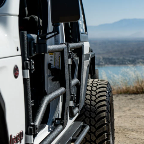 Body Armor 4x4 JL-6154 2018+ Jeep Wrangler JL Gladiator JT Tube Doors Front Pair - Image 6