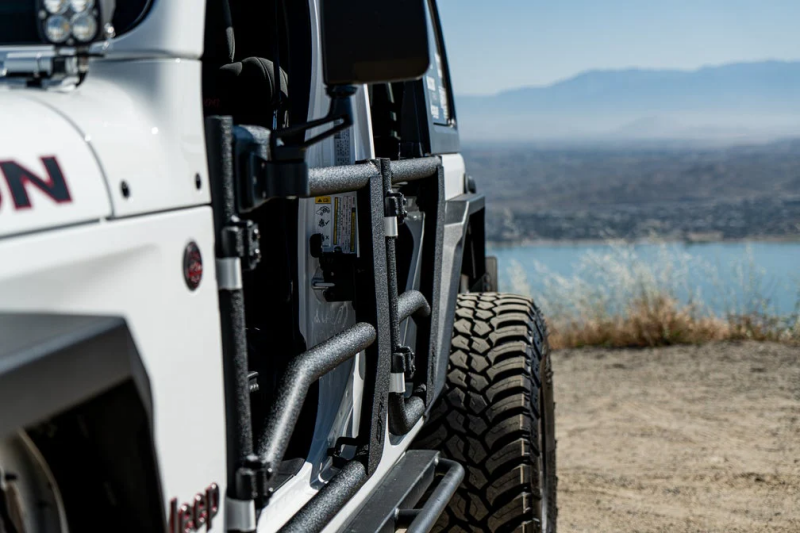 Body Armor 4x4 JL-6154 2018+ Jeep Wrangler JL Gladiator JT Tube Doors Front Pair - Image 6