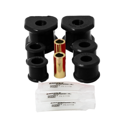 Energy Suspension 4.5191G 05-07 Ford Mustang Black Rear Sway Bar Frame Bushings (Must Reuse All Metal Parts) - Image 6