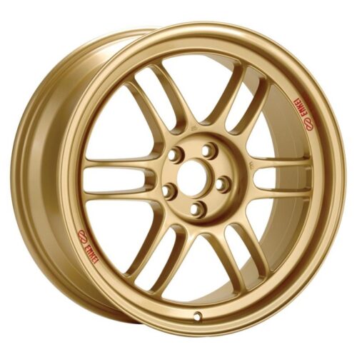 Enkei 3798856540GG RPF1 18x8.5 5x114.3 40mm Offset 73mm Bore Gold Wheel G35/350z