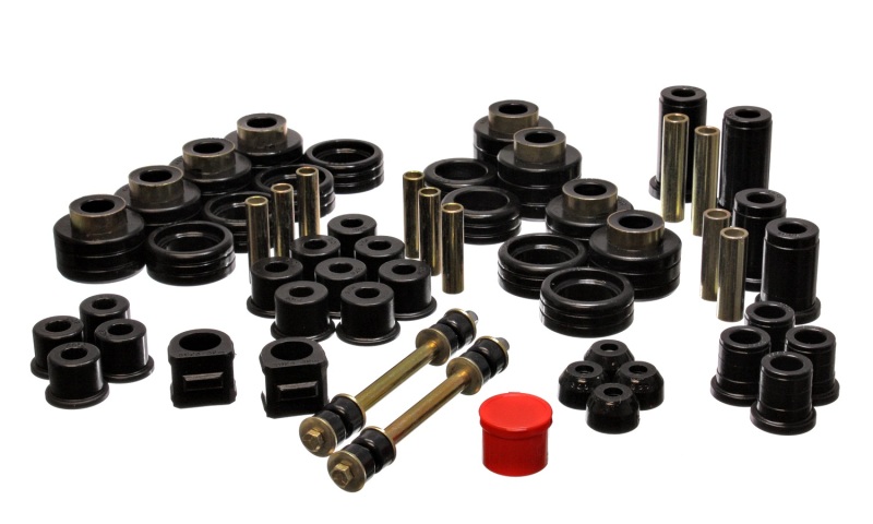 Energy Suspension 3.18101G 88-98 Chevy/GMC 4WD Black Hyper-flex Master Bushing Set - Image 5