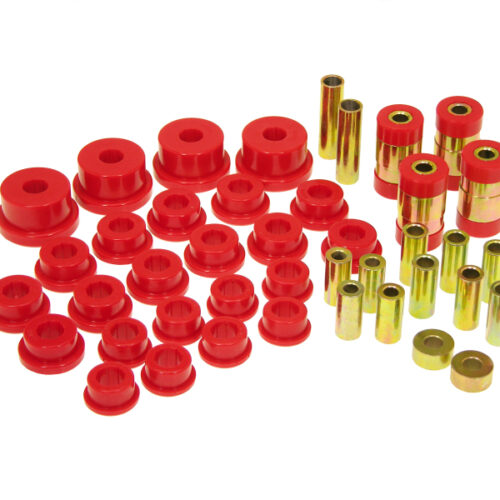 Prothane 13-301 95-99 Mitsubishi Eclipse Rear Upper/Lower Control Arm Bushings - Red